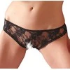 Cottelli Crotchless Briefs juodas S