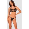 Obsessive Celia Noir 2 dalių rinkinys XS/S