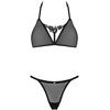 Obsessive Celia Noir 2 dalių rinkinys XS/S