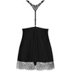 Obsessive - Chiccanta Babydoll &amp; Thong Juodas S/M