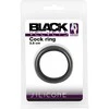 Black Velvets Juodas Velvets Cock Ring 3.8 cm