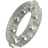 Rebel Cock Ring With Metal Bal