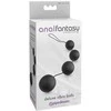 Pipedream AFC Deluxe Vibro Balls juodi