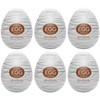Tenga Egg Silky II Pack of 6 masturbatorių kiaušinėlių rinkinys, 6 vnt.