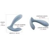 Mėlyna Svakom - Erica Wearable Vibrator Dusty Mėlyna