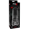 Pipedream PDX ELITE EXTENDER PRO VIBRUOJANTIS SIURBLYS SKAIDRUS