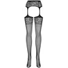 Obsessive - S500 Garter Stockings Juodas S/M/L
