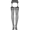 Obsessive - S500 Garter Stockings Juodas S/M/L