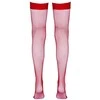 Cottelli Legwear Laikomos kojinės raudonos M