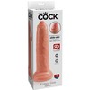 Pipedream „King Cock“ 9 colių neapdorotas – minkštas