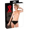 Late X Latex Briefs juodas M