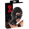 Late X Latex Mask juodas