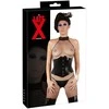 Late X Latex Waist Cincher juodas L