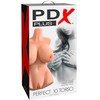 Pipedream PDX PLUS Torsas PERFECT 10 Šviesus