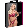 Liemenėlės rinkinys raudonas 85B/L