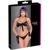 Cottelli Bra and Briefs juodas S/M