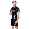 Men's Short Vinyl Playsuit M
