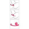 Rožinė Snail Vibe Curve Rožinė