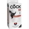 Pipedream KARALIŠKAS DIRŽAS SU 22.86 CM VYRIŠKU VARPA (COCK STRAP ON HARNESS)