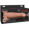 Pipedream FETISH FANTASY SERIES 23 cm ilga tuščiavidurė diržinė imitacija su ejakuliacija LIGHT