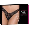 Cottelli String with Pearl Chains M/L