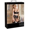 Abierta Fina Shelf Bra Suspender Set 85C/L