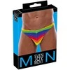 Svenjoyment Vyriški stringai Rainbow 2XL