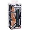 You2Toys True Juodas Vibrating Butt Plug