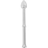 Rebel Metal Milking Stick - Rechargeable Prostate System, Sidabrinis, 26.5cm
