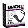 Black Velvets BV Vibrating ring & plug