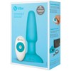 Dreamtoys B-Vibe – ratlankio nuotolinio valdymo kištukas 2 žalsvai mėlynas