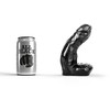 All Black All Juodas AB41 Compact Model Anatomical Intimate Device 15 cm Juodas
