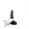 All Black All Juodas AB45 Flexible Juodas Model 20 cm - Anatomical Design, TPR Material