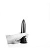 All Black All Juodas 20 cm Intimate Model - Flexible Smooth Surface, Juodas