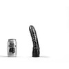 All Black All Juodas Ergonomic Intimate Machine 20cm Juodas Anatomical Model
