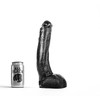 All Black All Juodas 0559 Premium Flexible Model 29 cm - Juodas, Soft Material