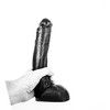 All Black All Juodas 0559 Premium Flexible Model 29 cm - Juodas, Soft Material