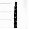 All Black All Juodas AB13 Smooth Rippled Model 32cm - Flexible Juodas Priedas