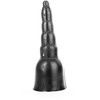 All Black All Juodas 13 Model 34 cm - Anatomically Contoured Intimate Device