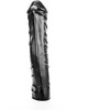All Black All Juodas Model 059 - Anatomically Shaped Intimate Device, 31 cm, Juodas