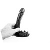 All Black All Juodas 066 Intimate Stimulation Model - 19 cm, Juodas, Slim Design