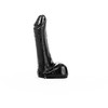 All Black All Juodas AB72 Compact Intimate Priedas 9 cm Juodas Silicone
