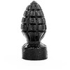 All Black All Juodas Model 73 Anal Plug 14 cm - Hand Grenade Design, Juodas