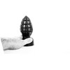 All Black All Juodas Model 73 Anal Plug 14 cm - Hand Grenade Design, Juodas