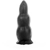 All Black All Juodas Model 5509 Intimate Plug 23 cm - Flexible Juodas Design