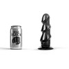 All Black All Juodas Model 5530 Multi-Ring Intimate Silicone Device 17 cm Juodas