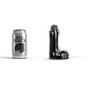 All Black All Juodas Model 05 Intimate Machine 13 cm Juodas - Smooth Anatomical Design