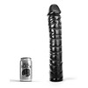 All Black All Juodas 15/38 cm Model Premium Silicone Intimate Priedas Juodas