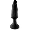 All Black All Juodas Model 14 Intimate Plug 35 cm Flexible Juodas Design