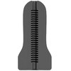 All Black All Juodas Loop Model 2 Intimate Machine - 17 cm, Phthalate-Free, Juodas